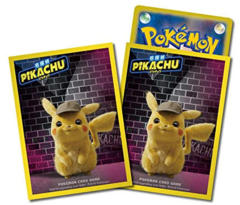 Japanese Pokemon Detective Pikachu Sleeves - 64ct